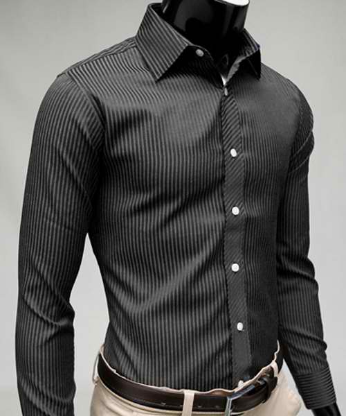 black professional shirts