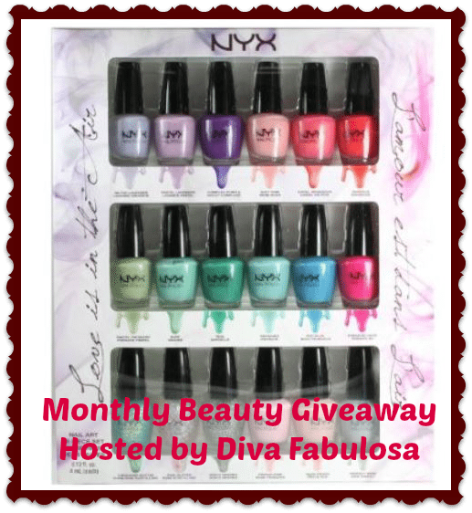 NYX Nail polish giveaway October 2